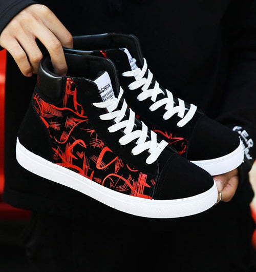 Spring High-top Shoes