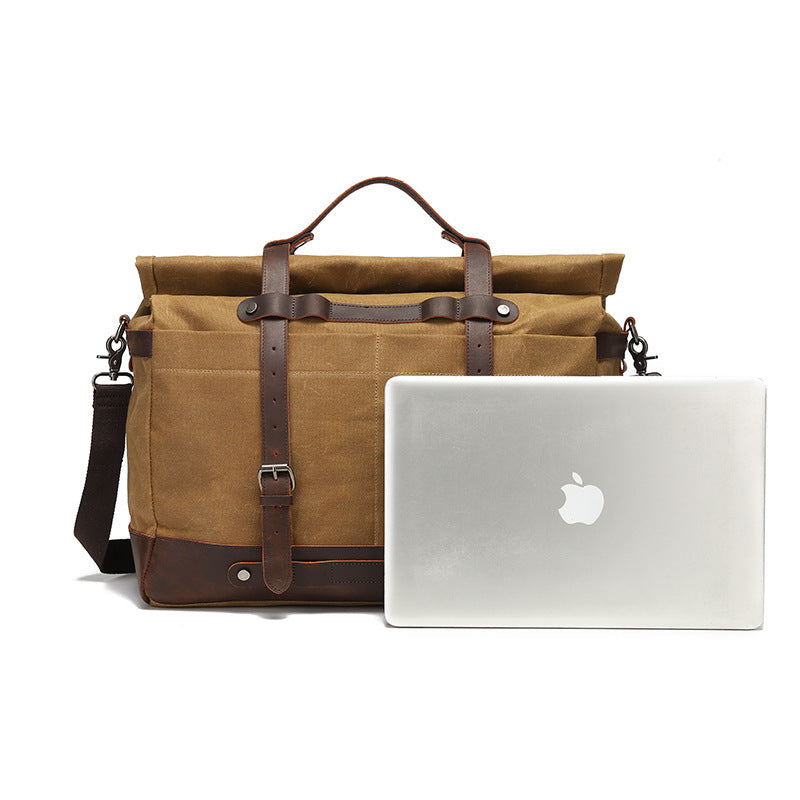 Canvas Shoulder Bag - Casual Unisex Crossbody Bag