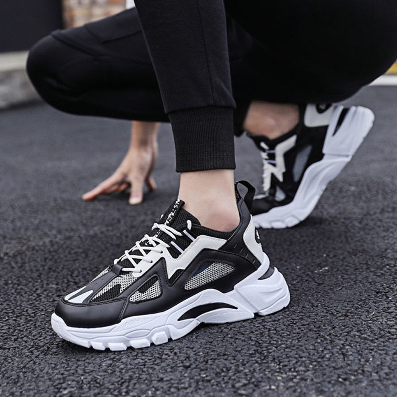 White Sneakers - Non Slip Walking Running Shoes Sports
