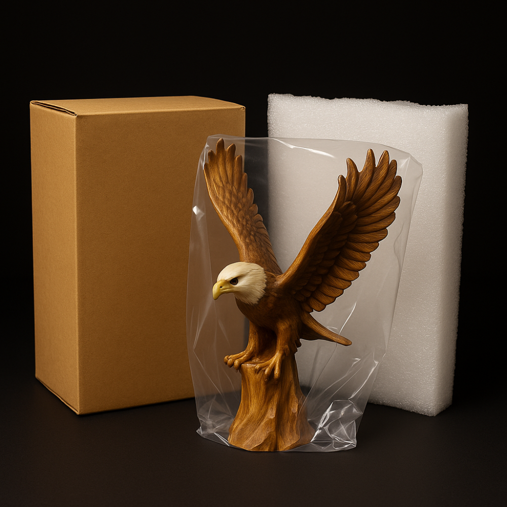 Bald Eagle Resin Sculpture Premium Home & Office Decor