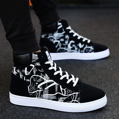 Spring High-top Shoes