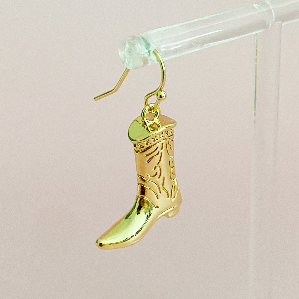 Cowgirl Bootie Dangle Earring