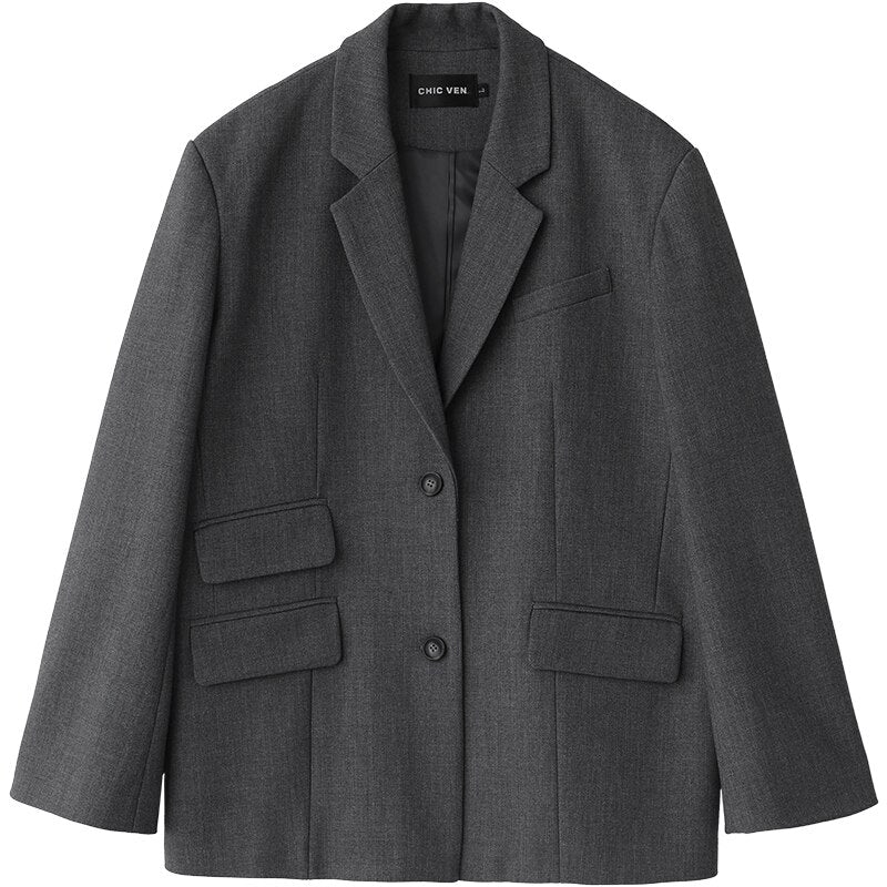 Twill Blazers Women | Twil Blazer Women | Chic Blazer | Outerwear |