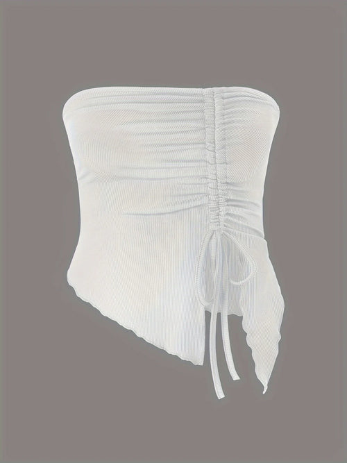 Spring and Summer New Drawstring Red Valentine's Day Party Ins Style