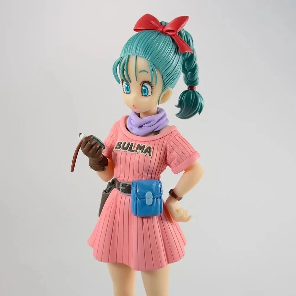 15cm Dragon Ball AFigures Childhood Bulma Action Figurine Statue Toy