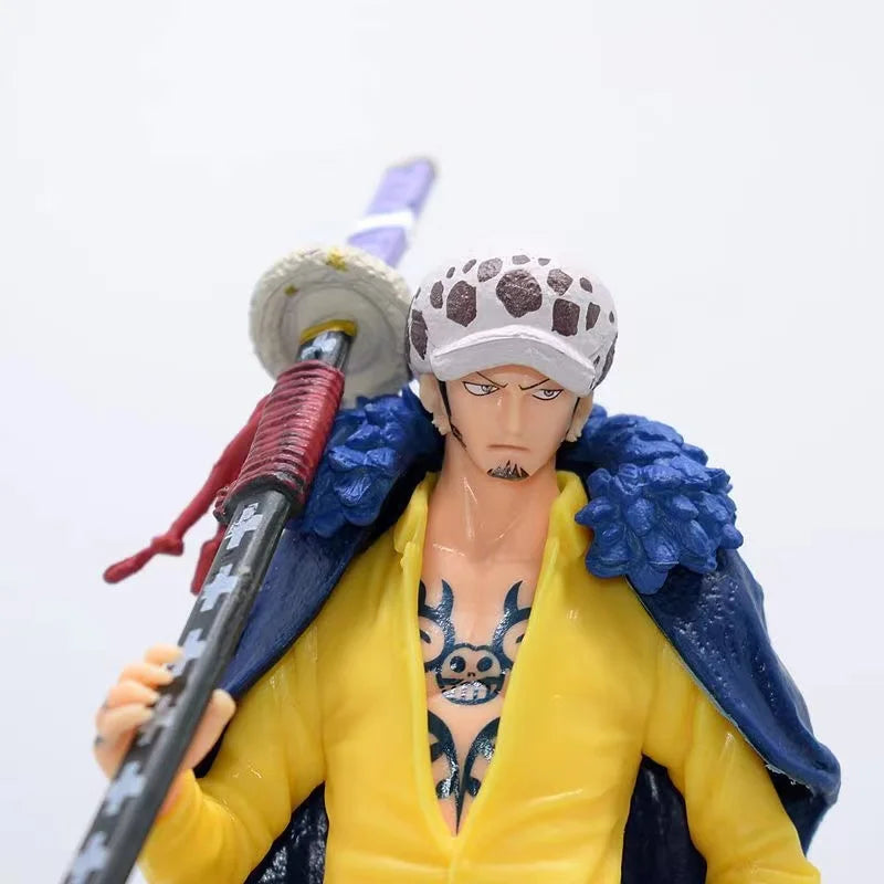 Hot Anime Figure One Piece DXF Wano Country Trafalgar Law PVC