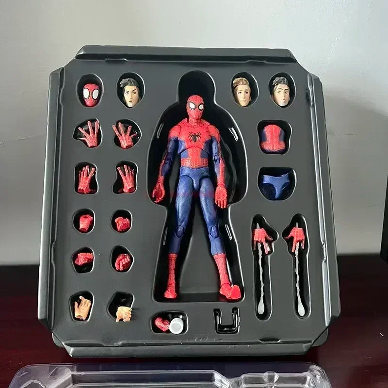 2024 Spiderman Gwen Peter Action Figure Anime Spider-verse Collection