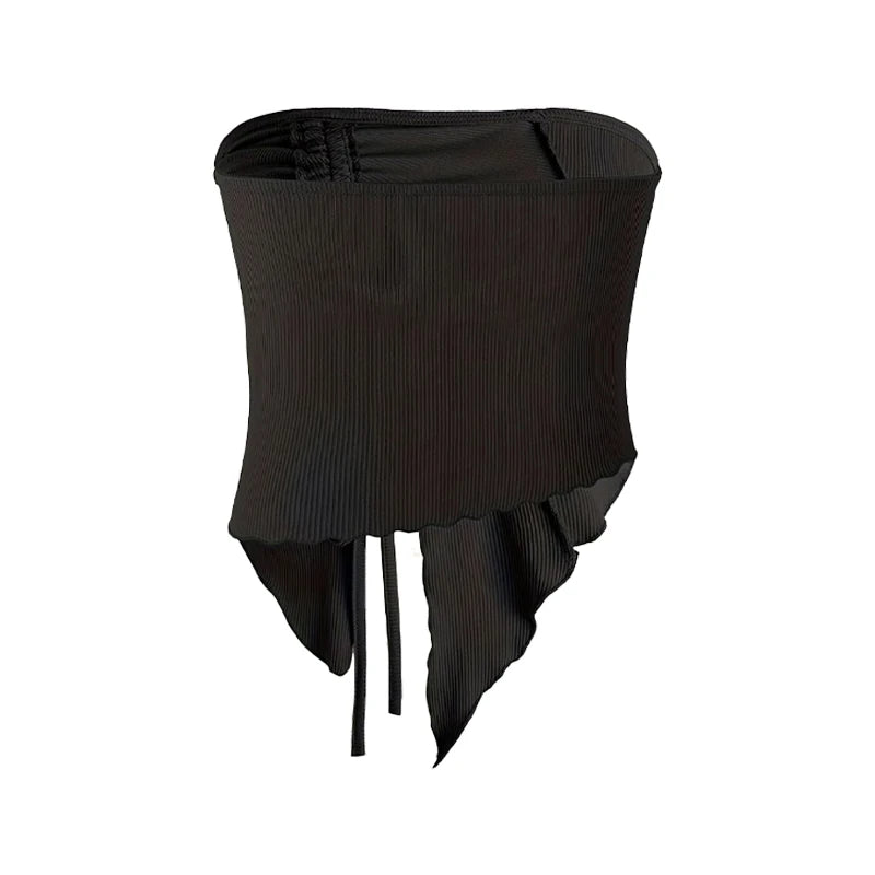 Spring and Summer New Drawstring Red Valentine's Day Party Ins Style