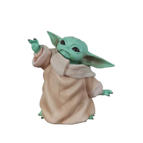 Manda lorian Baby Yoda Cute Version Doll Action Figure Cartoon Model