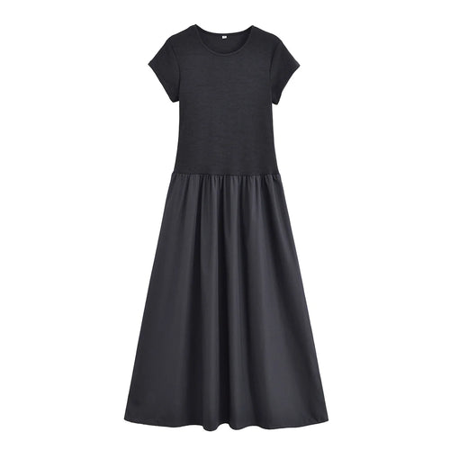 Dresses Summer Women's 2025 New Chic Slim Simple Elegant Holiday Dress