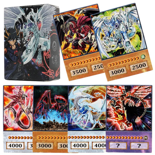 66-148PCS Yugioh Cards with Tin Box Yu Gi Oh Card English Holographic