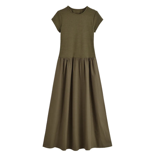 Dresses Summer Women's 2025 New Chic Slim Simple Elegant Holiday Dress