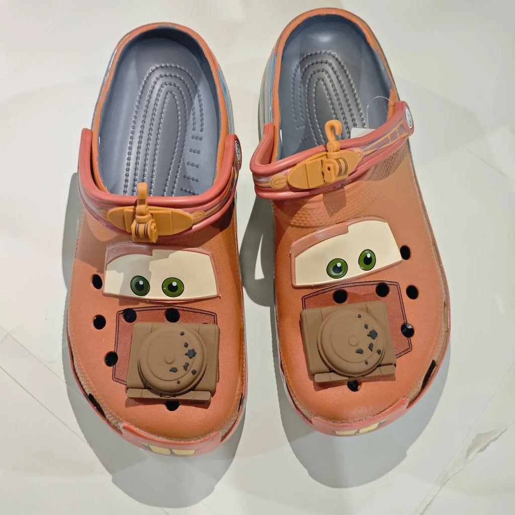 Disney Pixar Cars McQueen & Mater Breathable Waterproof Child Slippers