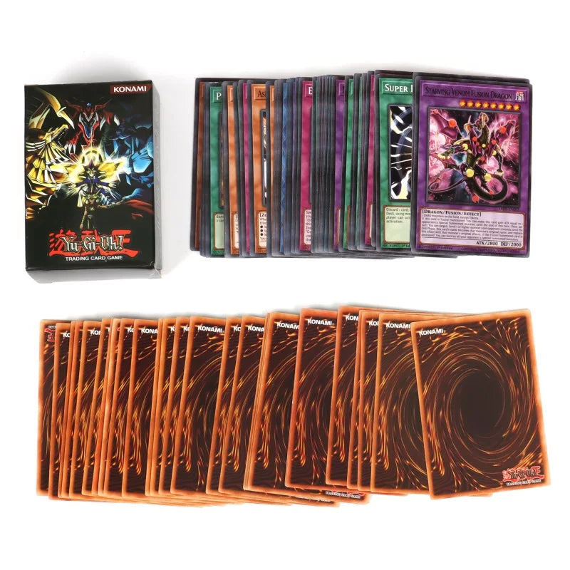 66-148PCS Yugioh Cards with Tin Box Yu Gi Oh Card English Holographic