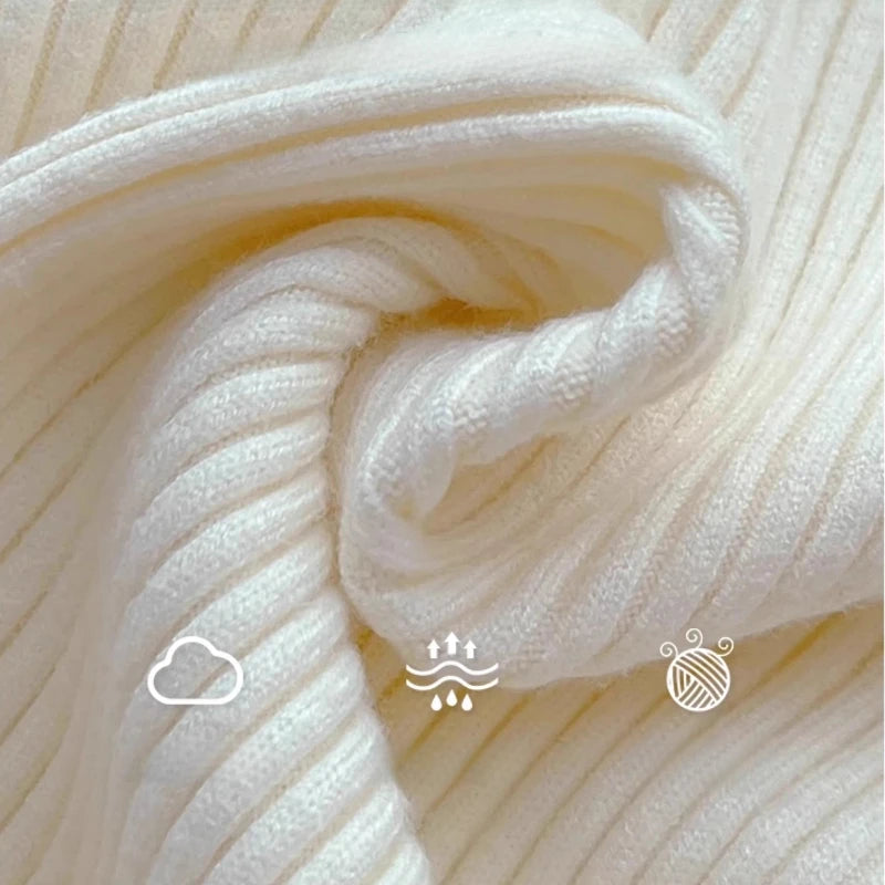 Chic Autumn Winter 2025 Pullovers Women Long Sleeve Casual Turtleneck