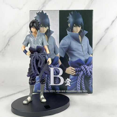 20cm Bandai Naruto Anime Figure Shippuden Uchiha Sasuke Hatake Kakashi