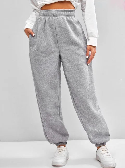 Comfortable High Waist Sweatpants for Women  Stretchy and Soft
