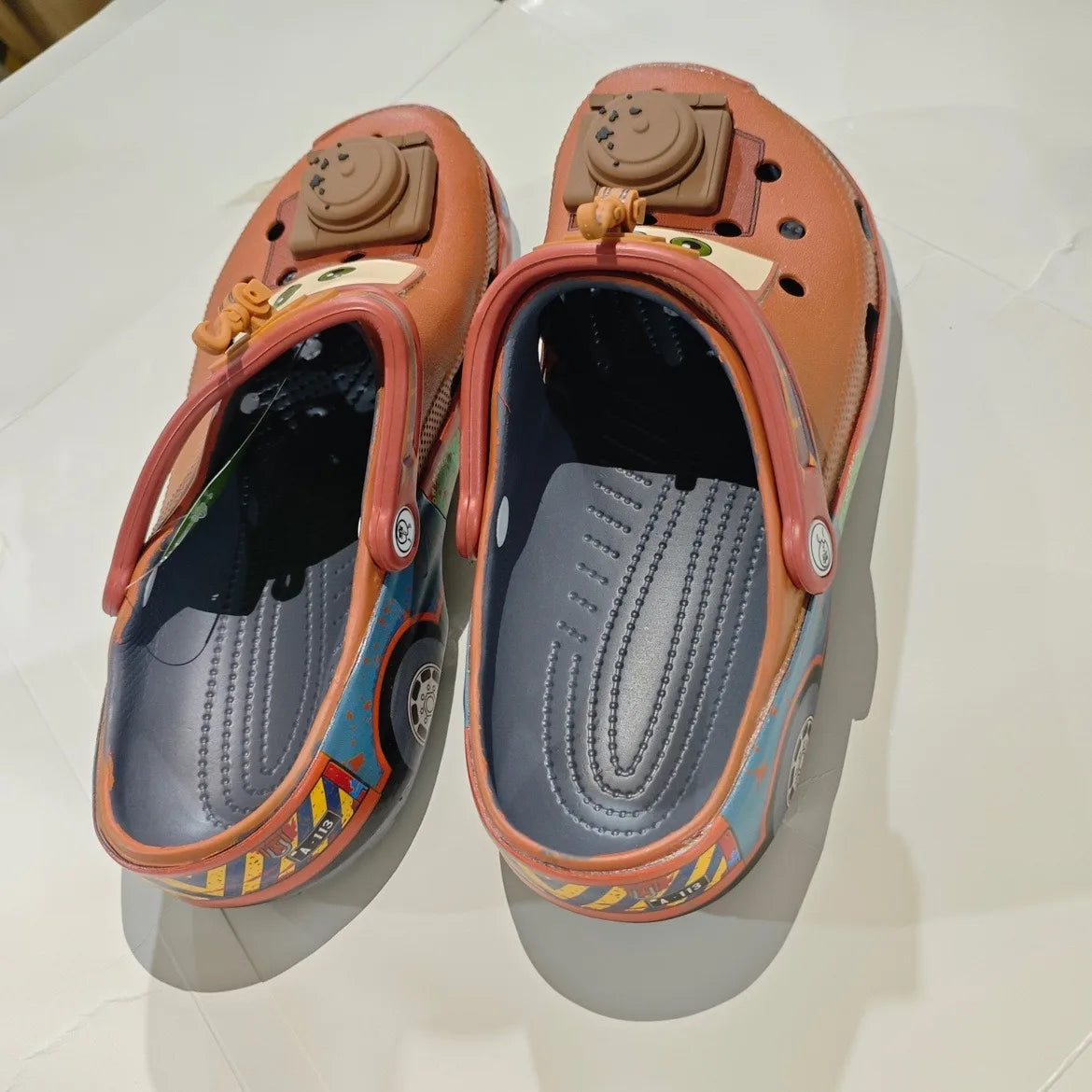 Disney Pixar Cars McQueen & Mater Breathable Waterproof Child Slippers