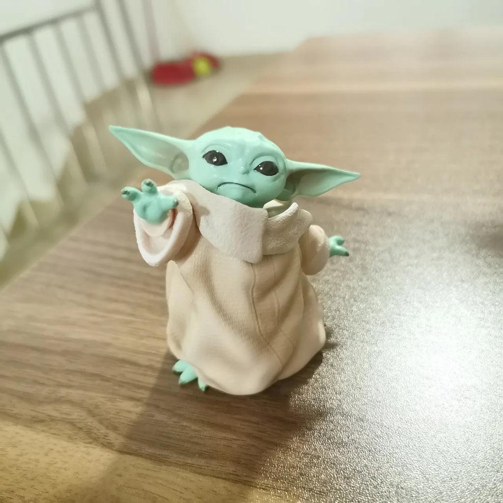 Manda lorian Baby Yoda Cute Version Doll Action Figure Cartoon Model