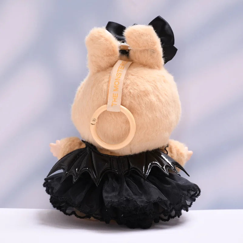 Labubu Clothes Fashion Gothic Style Skirt Labubu Doll Clothes Pendant