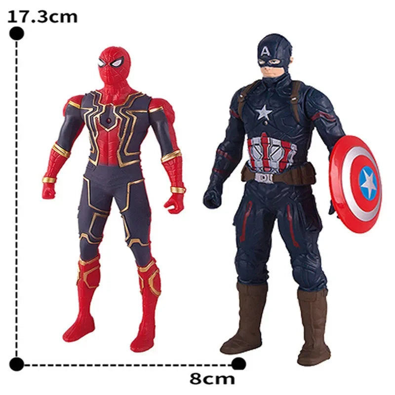 17cm Marvel Spiderman Model Anime Action Figures Spider-man