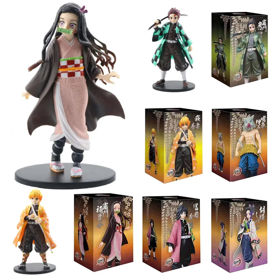 Anime Demon Slayer Kimetsu no Yaiba figure Kamado Tanjirou Action