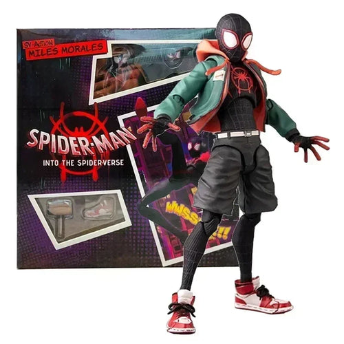 2024 Spiderman Gwen Peter Action Figure Anime Spider-verse Collection