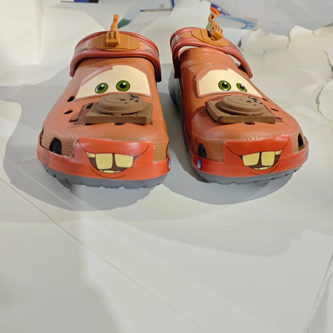 Disney Pixar Cars McQueen & Mater Breathable Waterproof Child Slippers