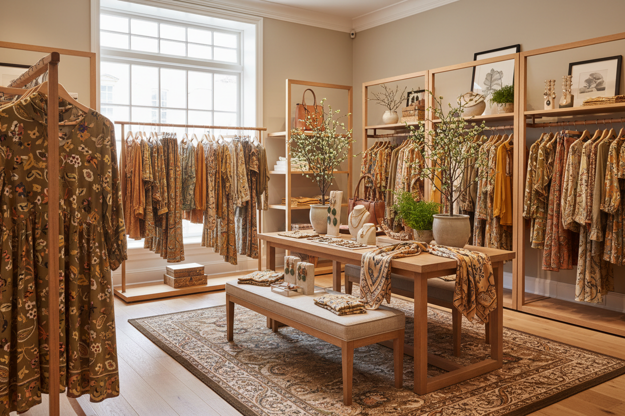 ladies clothing department at paisley grove