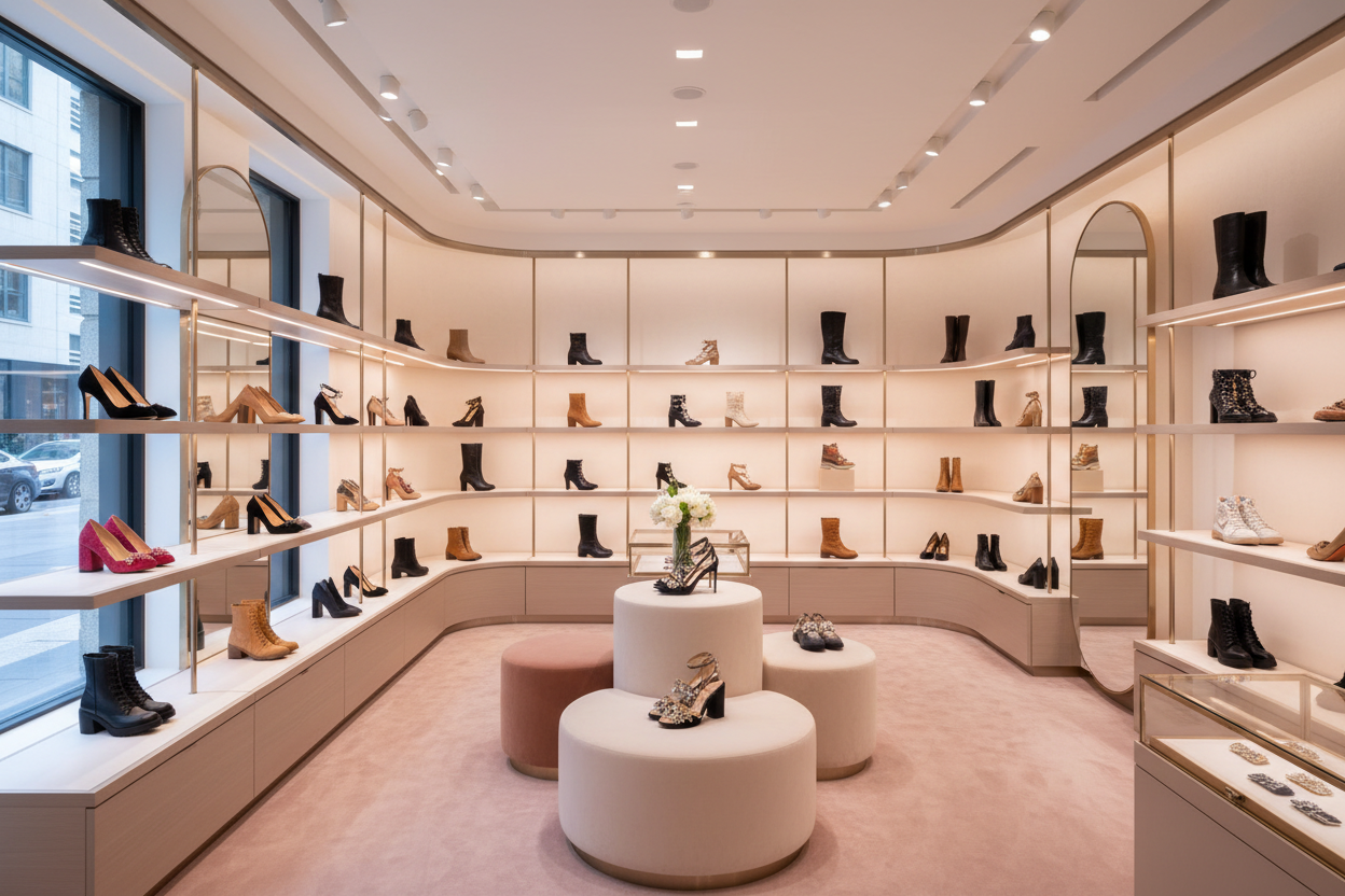 Womens shoe department